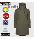 ALISI FUNCTIONEEL DAMES LICHTGEWICHT PARKA WATERDICHT ADEMEND OLIVE MERK KILTEC