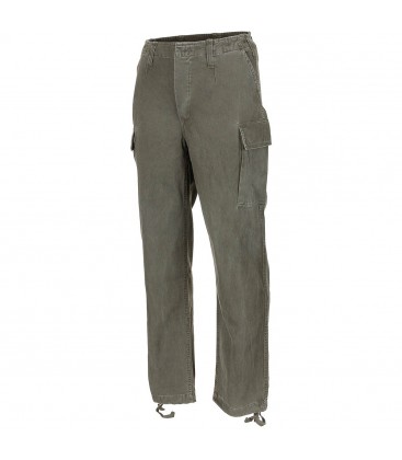 MOLESKIN BROEK OLIVE STONEWASHED