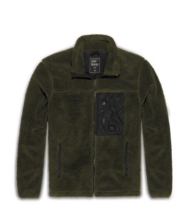 KODI LINED SHERPA DONKER GROEN