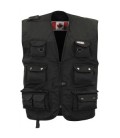 outdoorvest fox zwart