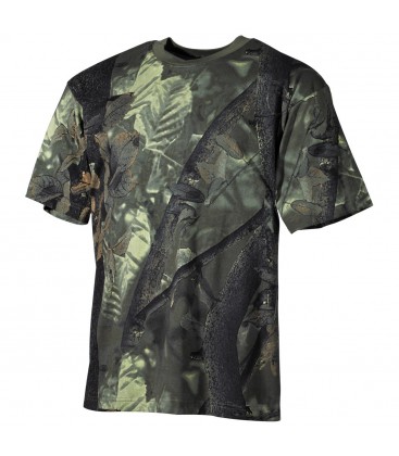 US T SHIRT KORTE MOUW HUNTER