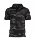 POLOSHIRT PREWASH piqué DARK CAMO