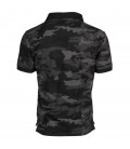 POLOSHIRT PREWASH DARK CAMO