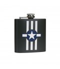 6 OZ FLASK USAF INVASION STRIPES