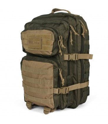 US ASSAULT PACK SM RANGER GROEN /COYOTE 20 LTR